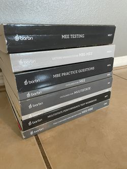 Used BARBRI Materials For UBE