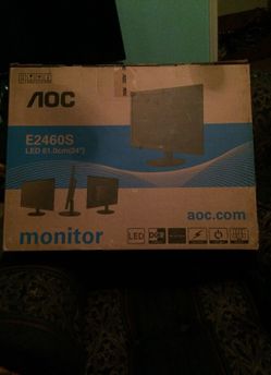 “24" LED pc monitor