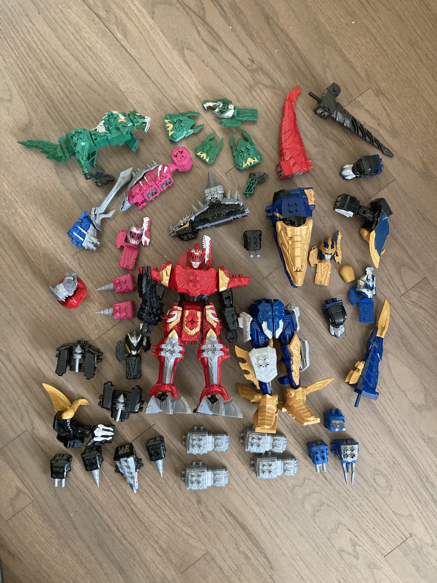 Power Rangers Dino Fury Zord Link Combining Megazord Hasbro Action Figure