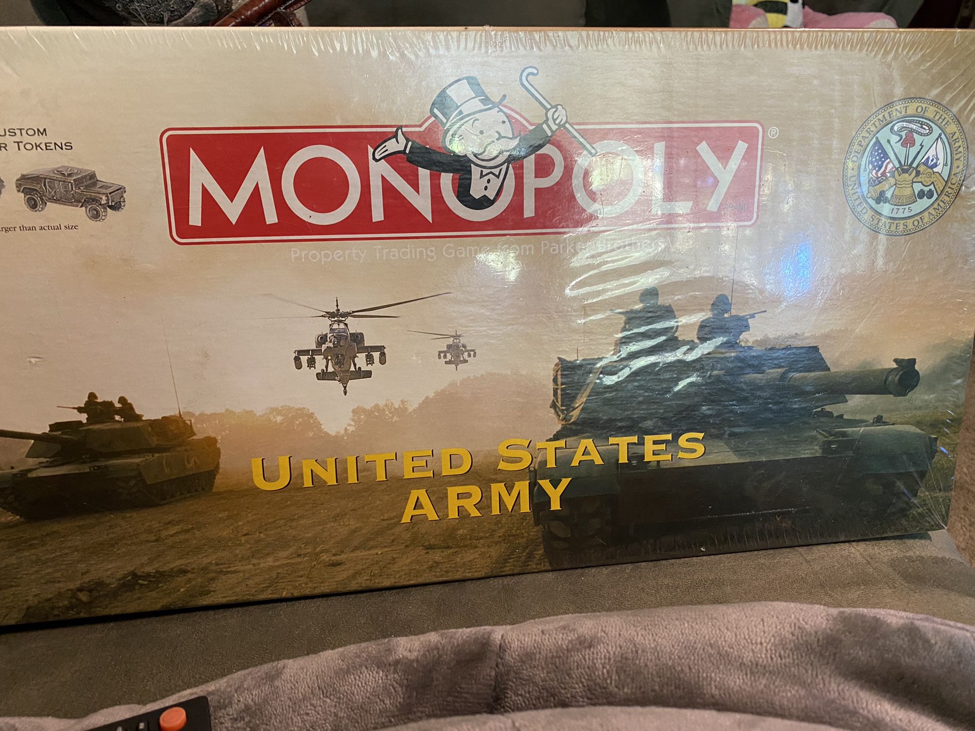 Brand New Still In Plastic  Monopoly United States Army Edition