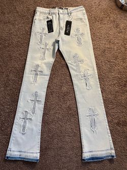 30/32 STACKED JEANS NEW