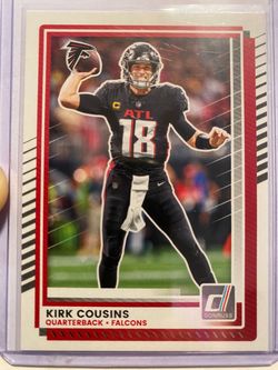 Kirk Cousins Donruss NFL Trading Card Falcons