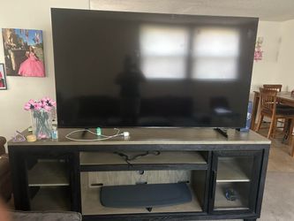Couch, tv ,and tv stand