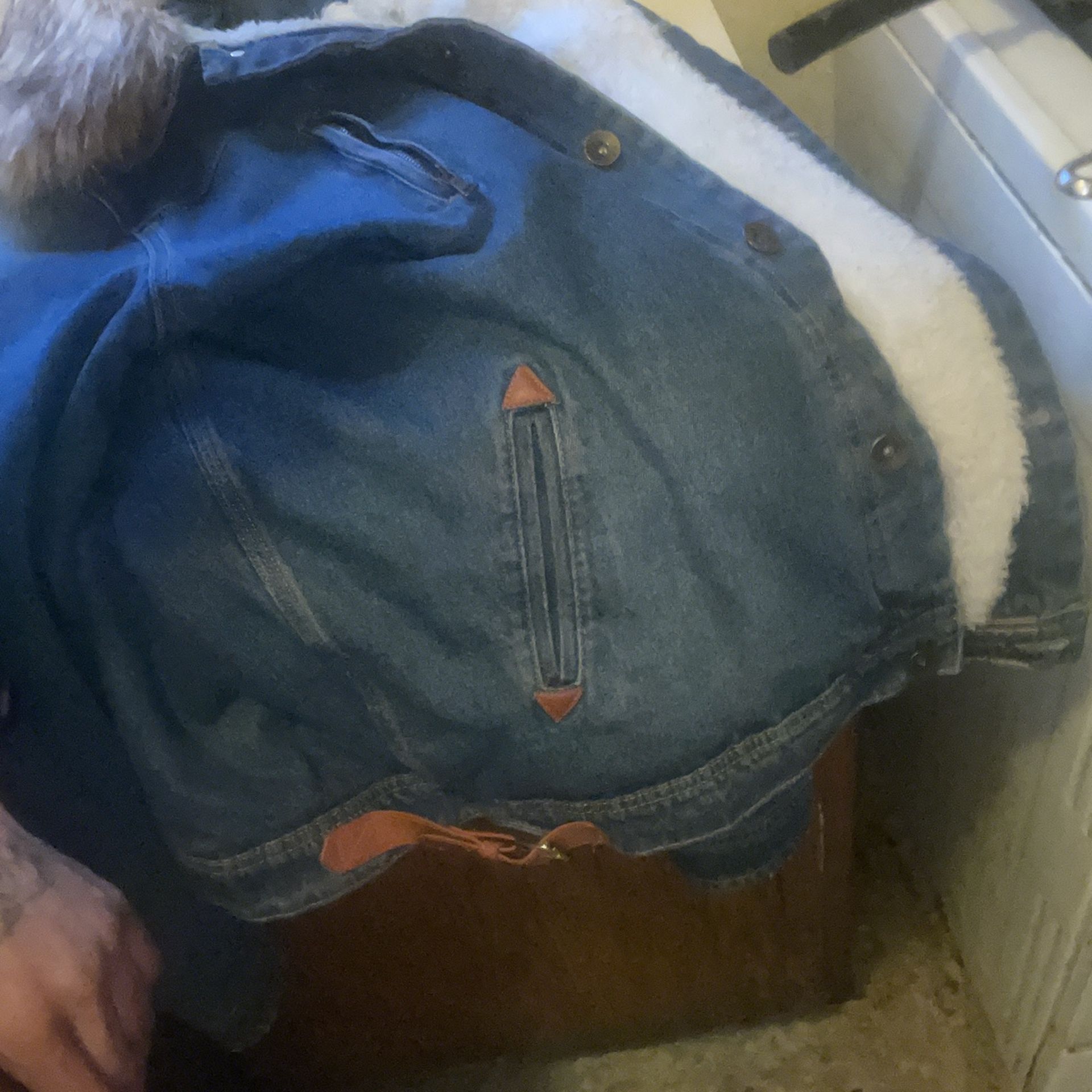 Wolf Men’s Fur Jacket Size Large