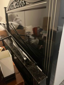 King bed frame