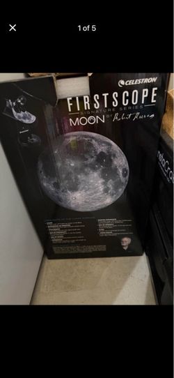 Celestron FirstScope 76mm Moon Telescope – Excellent + Box