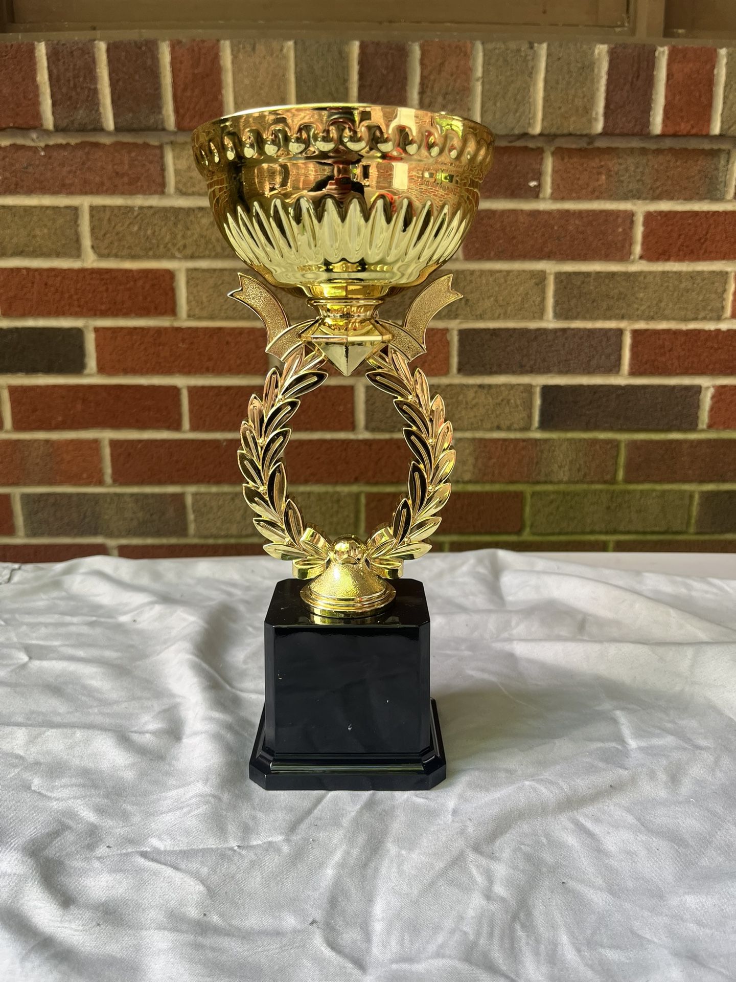 “Ultimate Victory Cup” Trophy – 11” Tall | EC105G $15 – includes custom engraving!