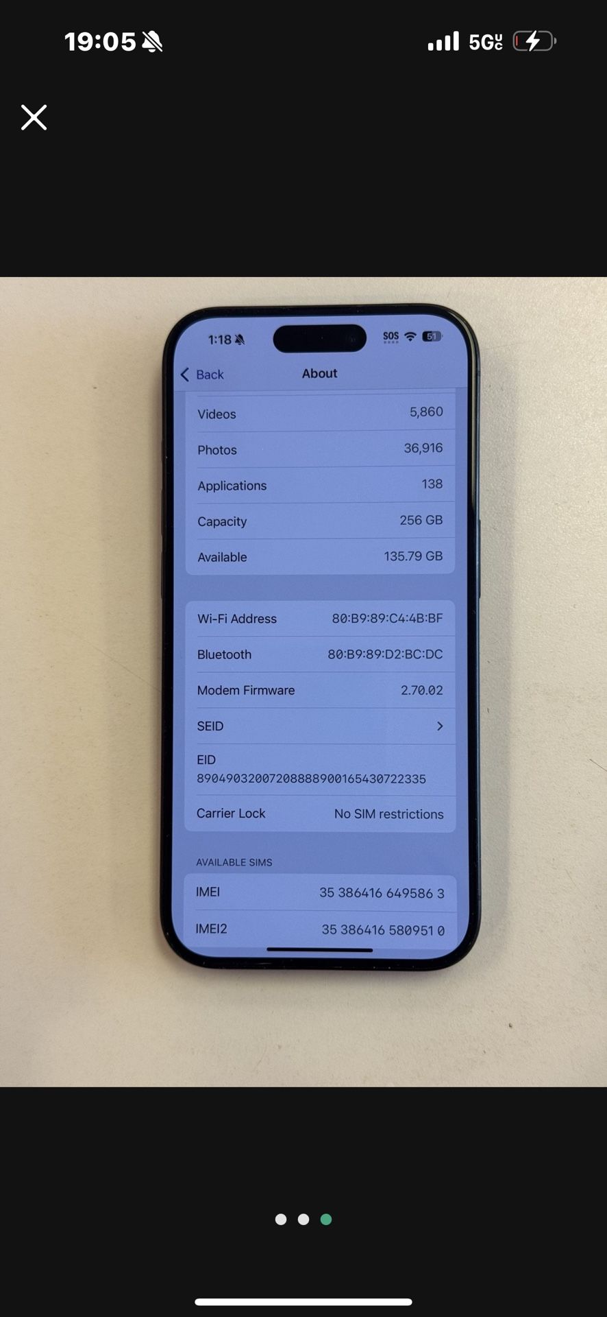 iPhone 15 Pro
