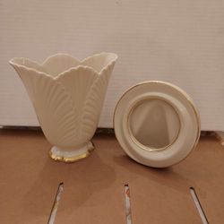 Lenox Photo Frame And Vase