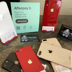 iPhone 8 / 8 Plus / X / XR / XS Max Factory Unlocked / International
