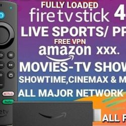 Programmed Stick Modded Streaming Fire Device Loaded to Stream Access all Content Tested 4k HD TV