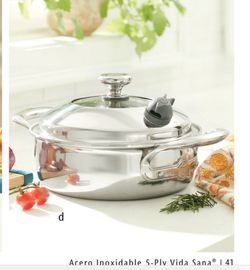 5 Ply Stainless Steel 2.5 Qt Casserole - Princess house