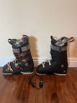 Rossignol PURE PRO HEAT SKI BOOTS 23.5 Mondo Size 6.5-7 Shoe Size