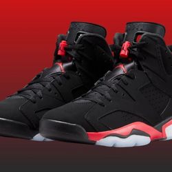 Jordan 6 Reverse Infrared size 10.5( NO TRADES PRICE IS FIRM)