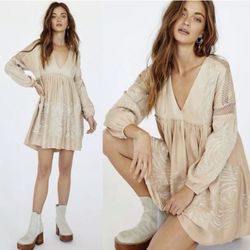 Free People Starlight Mini Dress New XS