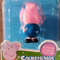 NWT Peppa Pig Squeezable Toy Fugurine 