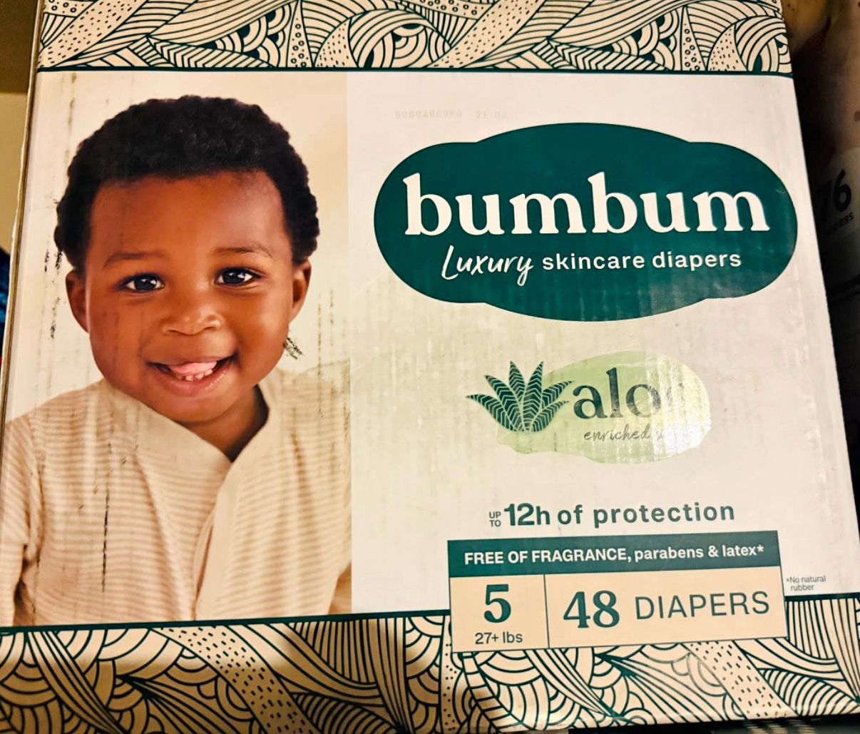 BumBum Diapers Size 5