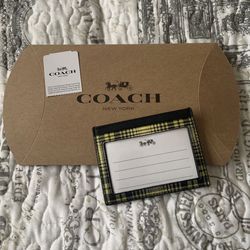 Coach card wallet