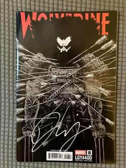 Wolverine 400 1st print Daniel Warren Johnson Variant Signed