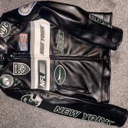NY Jets Pro Standard Vegan Leather Jacket - Brand New 🧥