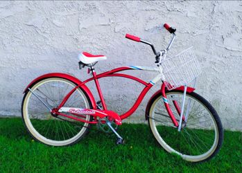 Classic Schwinn legacy 26" Beach Cruiser bike bicicleta basket