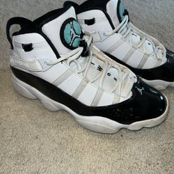 Jordan 6 Rings (Black/White) – Size 9 – $70 OBO