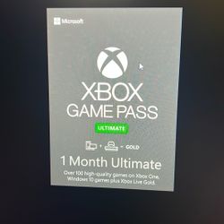 Gamepass Ultimate 1 MONTH 