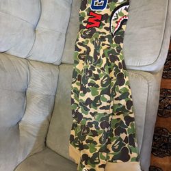 Bape ABC Camo Crystal Shark Full Zip Hoodie