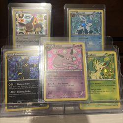 Pokemon Eeveelutions Lot BLACK AND WHITE PROMOS 