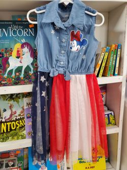 4Th of July Girl Dress Size 5T