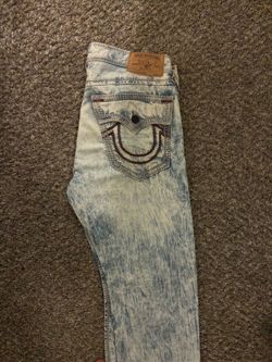 True Religion Acid Wash Jeans