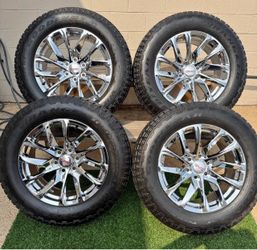 20” Chrome GMC wheels
