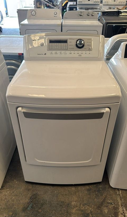 LG Electric Dryer – Sensor Dry, White, Clean and Ready