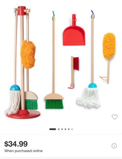 Melissa & Doug cleaning toys