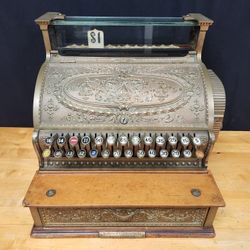 Working Antique 1909 National Cash Register Model 349
