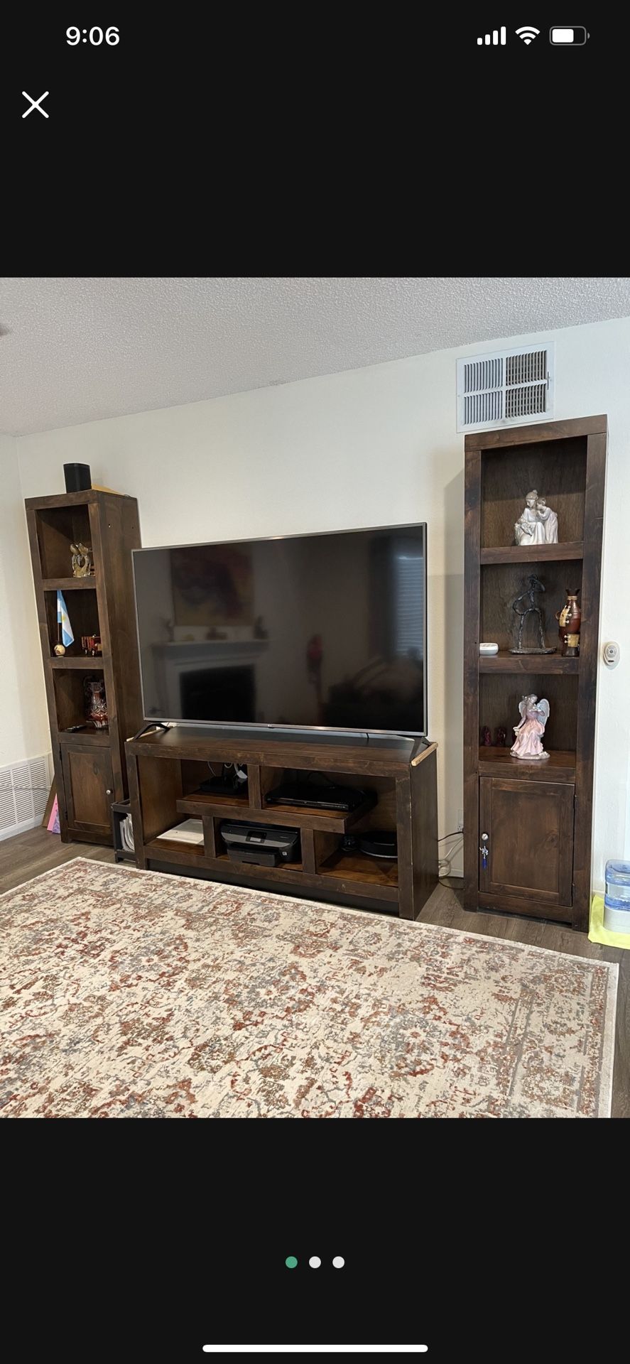 Beautiful Wood Entertainment Unit