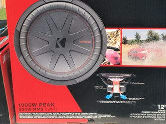 Kicker Comp R 12's