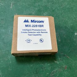 Mircom Smoke Detector With Remote Testing