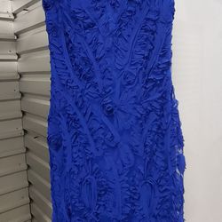 Dress, Royal Blue