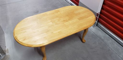 Oak coffee table