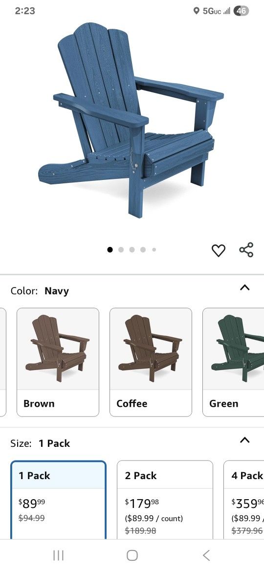 Kingyes Chair Patio