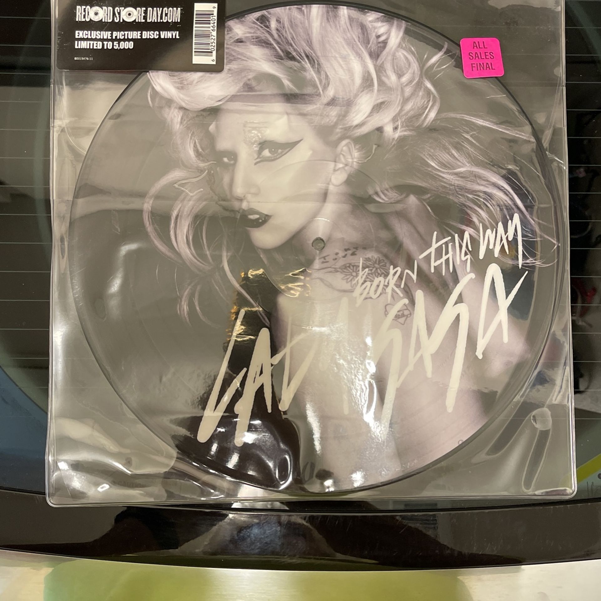 Lady Gaga Picture Disc Born This Way Record Store Day Limited To 5000