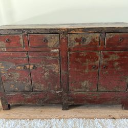 antique cabinet or dresser