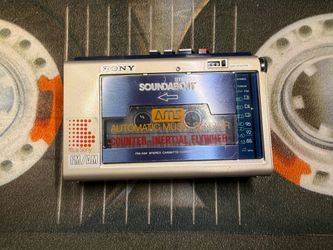 Sony WA33 FM/AM Stereo Cassette Player