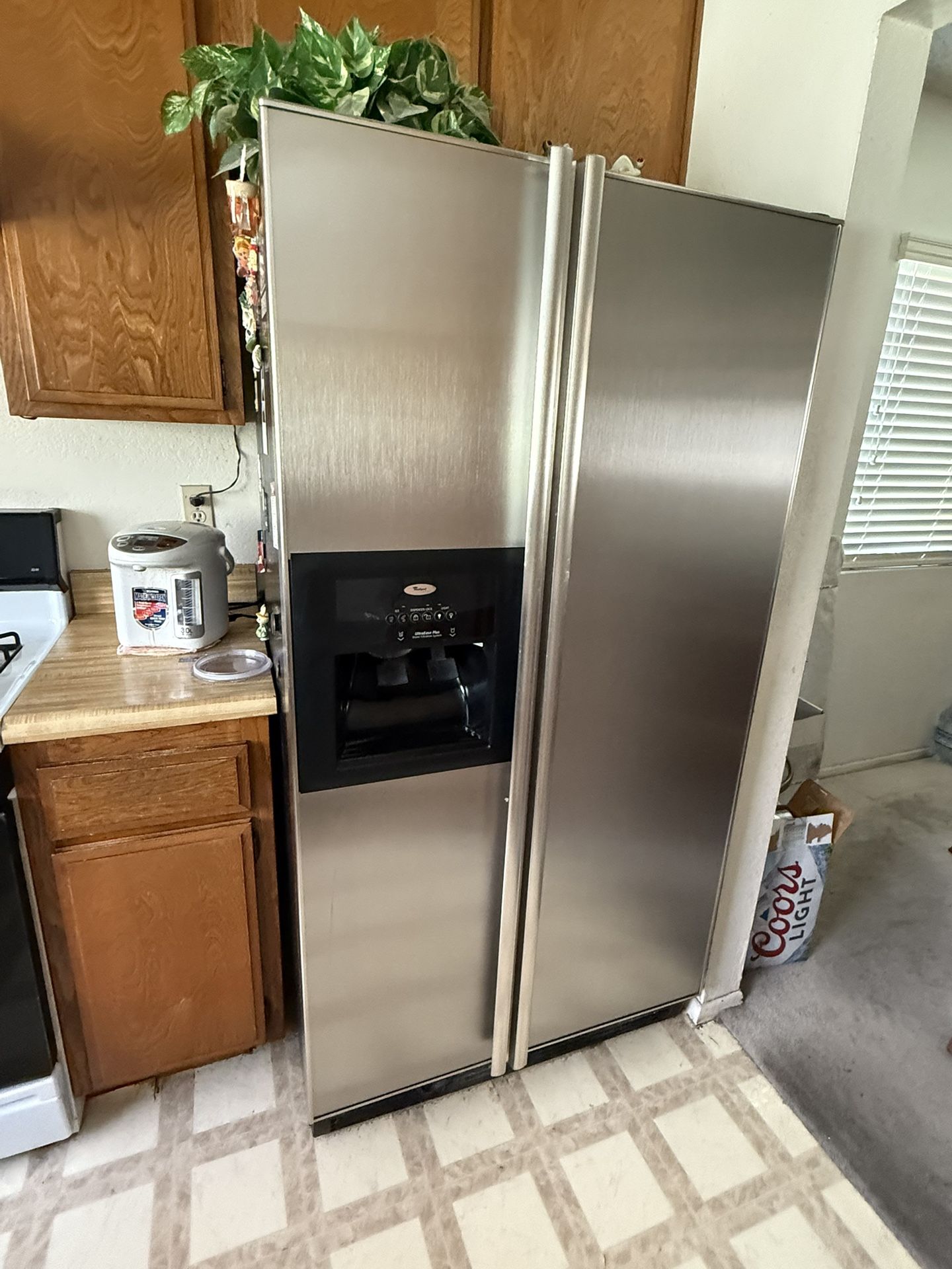 Whirlpool Stainless Fridge