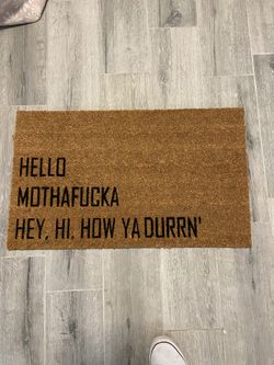 Doormat (custom Made)