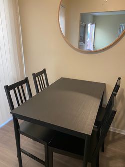 IKEA dining table w/ chairs