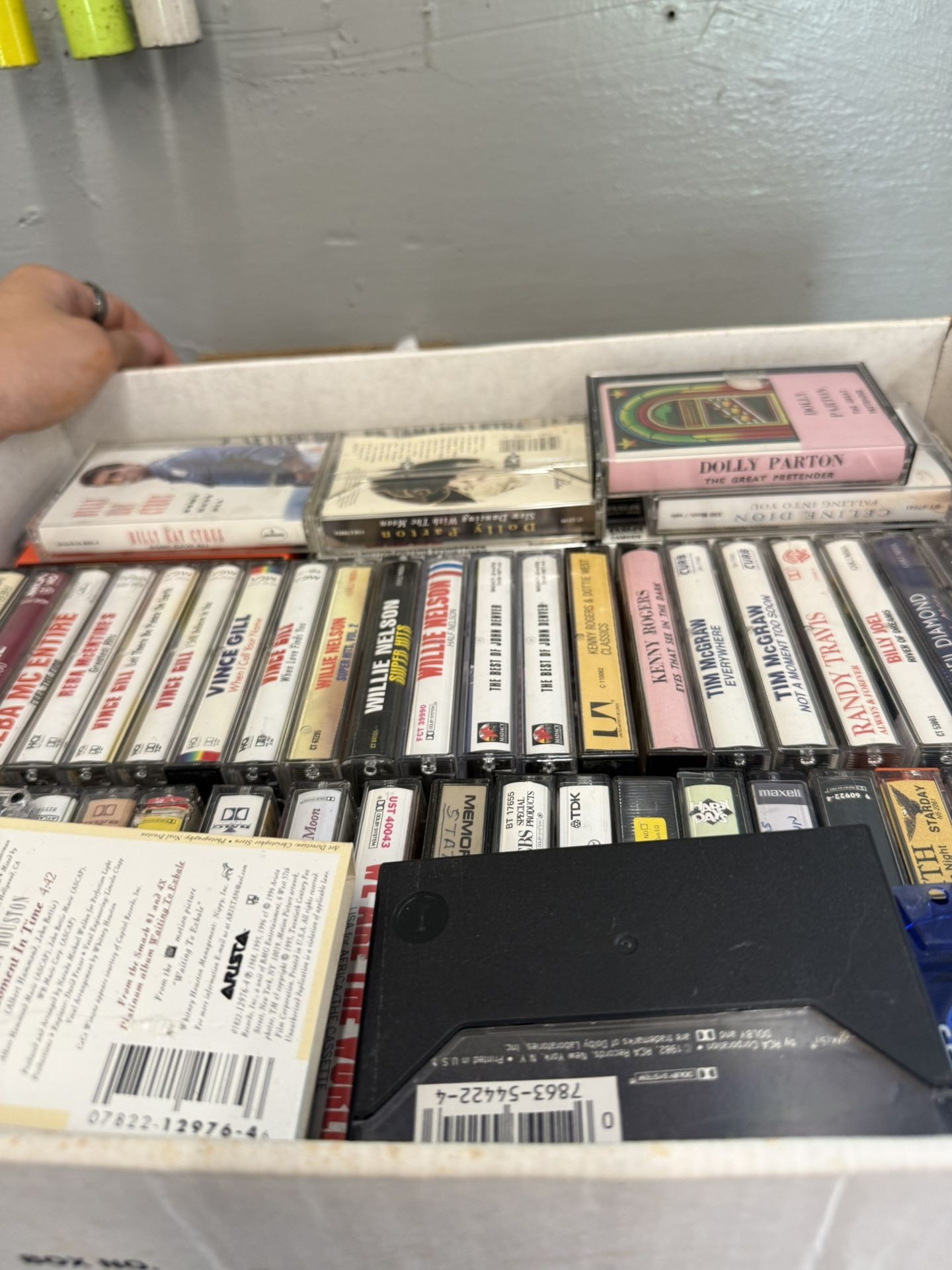 Bunch Of Cassette Tapes