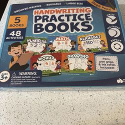 New 3 & up handwriting book