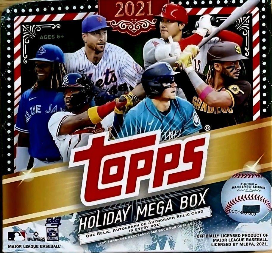 2021 Topps Baseball Holiday Mega Box